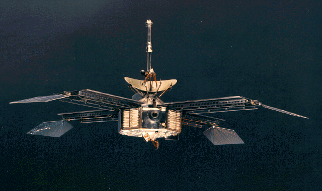 Mariner 4, NASA photo Source: NSSDCA Master Catalog mariner04.gif