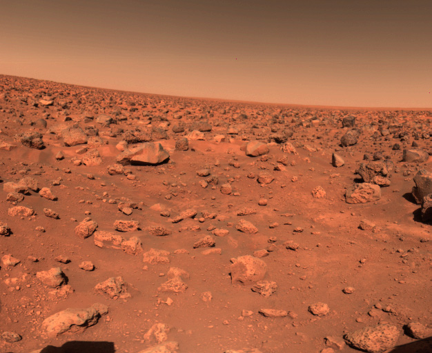 First color image of Utopia Planitia