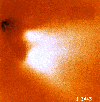 Image of comet Halley