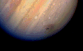 Image of comet SL-9 scar on Jupiter