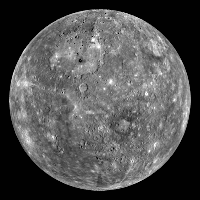 [Global view of Mercury]