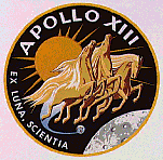 Apollo 13 patch.