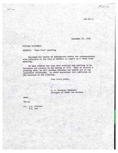 [Preston letter, 27 December 1976]