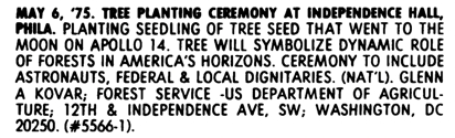 [Bicentennial Report - Philadelphia tree planting]