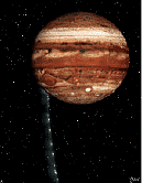 Showing SL9 collision with Jupiter