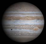 [Cassini image of Jupiter]