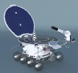 Lunokhod rendering