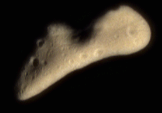 [NEAR color image of asteroid Eros]