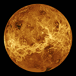 [Global view of Venus]