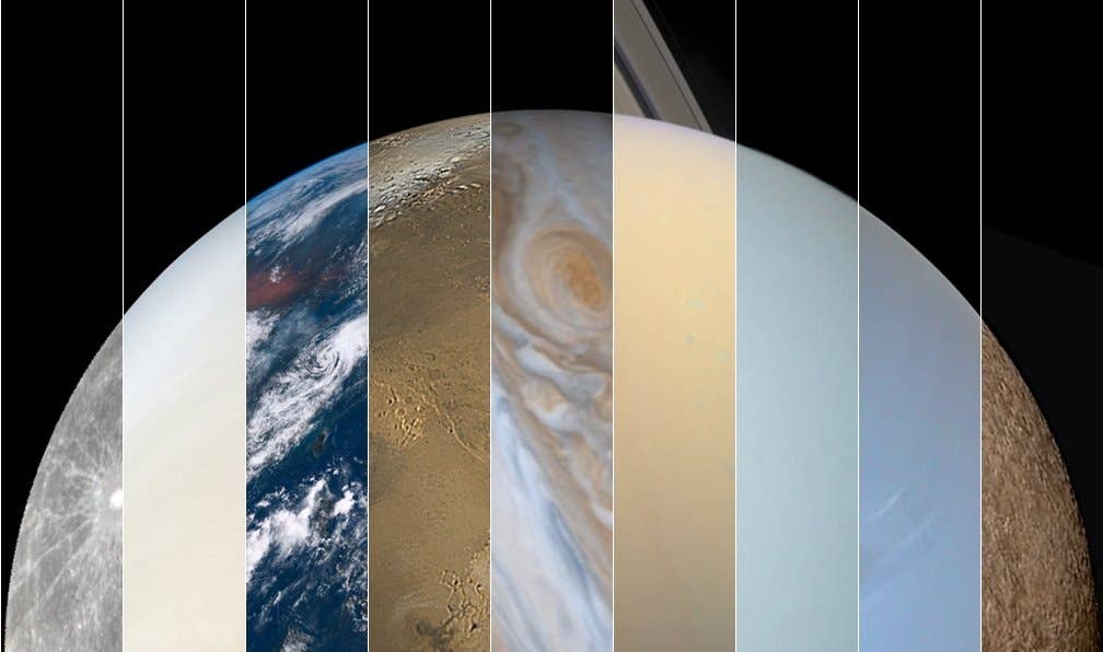 Planetary Background Image