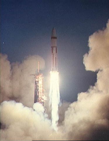 Apollo 5 launch, NASA photo Source: NSSDCA Master Catalog apollo5_launch.jpg