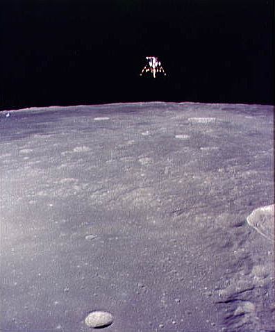 Apollo 12 Lunar Module Intrepid preparing to descend to the Lunar surface, NASA photo Source: NSSDCA Master Catalog apollo_12_lm.jpg