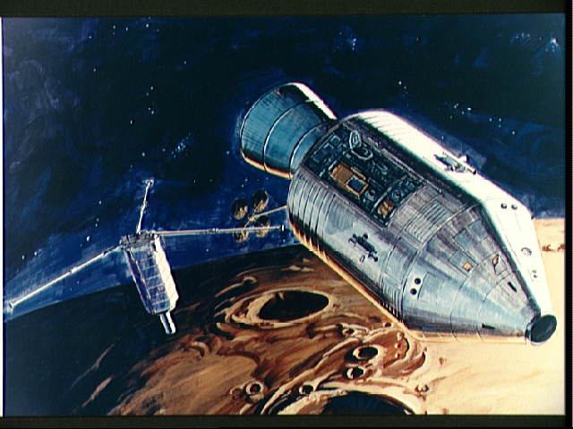 Artist's impression, Apollo 15 Subsatellite, NASA illustration Source: NSSDCA Master Catalog apollo_subsat.jpg