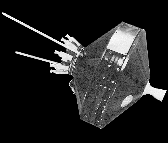 Pioneer 0 (Able 1) Lunar probe, NASA photo Source: NSSDCA Master Catalog pioneer_able.gif