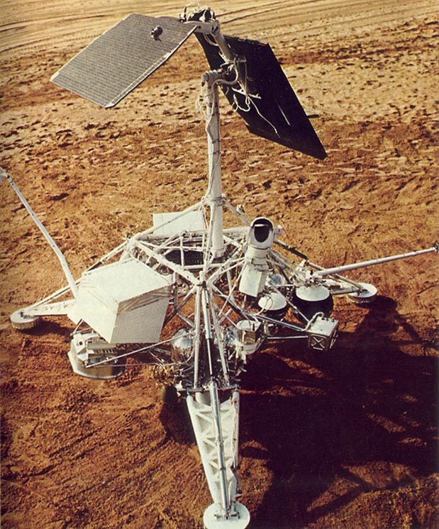 Surveyor test article sitting on a beach, NASA photo Source: NSSDCA Master Catalog surveyor_beach.jpg