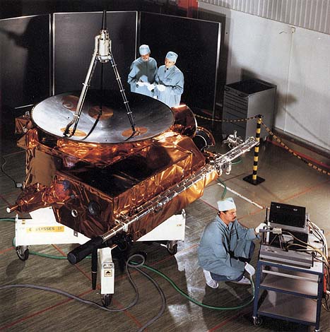 Ulysses solar polar probe during testing Source: NSSDCA Master Catalog ulysses_test.jpg