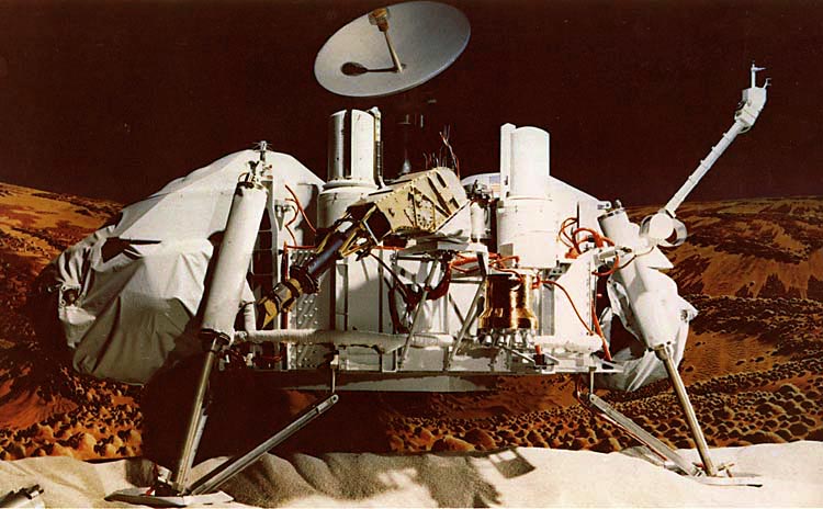 Viking Mars lander model, NASA photo Source: NSSDCA Master Catalog viking_lander_model.jpg