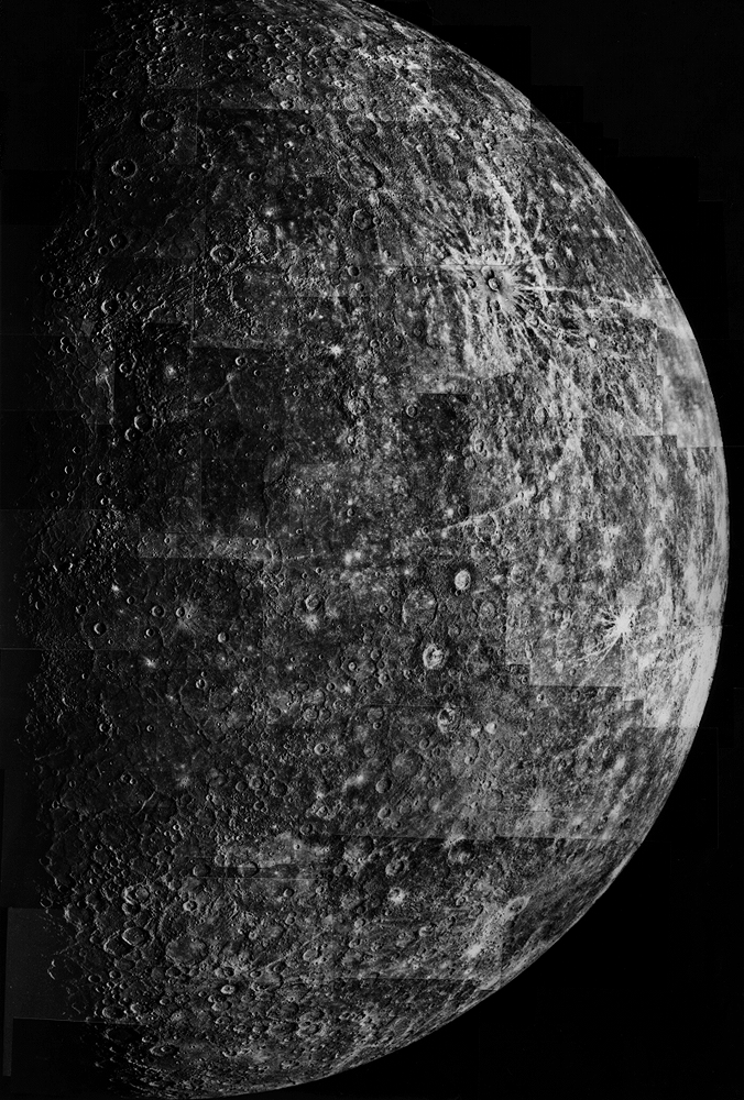 Image result for mariner 10 first mercury flyby