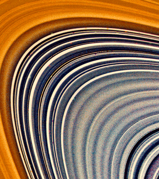 Saturn's Ring Puffs Itself Up With Optical Illusion