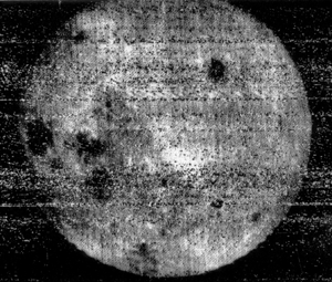 First image of the Moon from Luna 3
