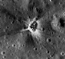 Apollo 15 SIVB impact site
