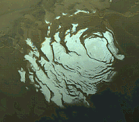 [Mars South Polar Cap]