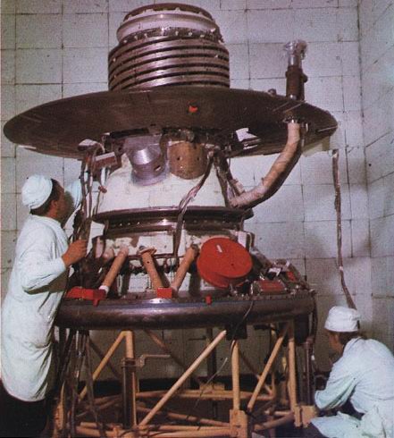 Venera 11 descent stage being prepared for launch Source: NSSDCA Master Catalog venera_11_descent.jpg