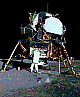 Aldrin at Lunar Module