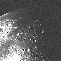 [Galileo image of Lunar north pole]