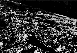 February, 1966 Lunar surface close-up image from the Luna 9 lander in the Oceanus ProcellarumSource: NASA Soviet Lunar Missions page luna9close.gif