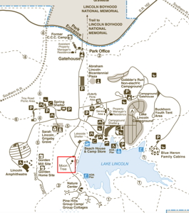 [Lincoln State Park Map]