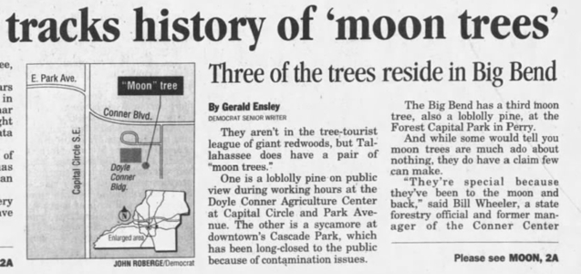[Tallahassee Moon Tree Article]