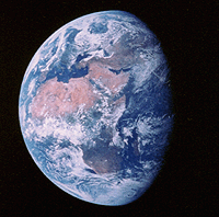 Earth from Apollo 11