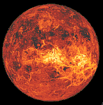[A global view of Venus]