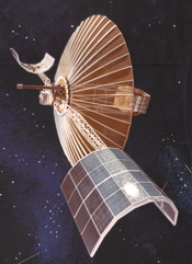 Image of the ATS 6 spacecraft.