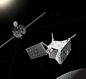 Image of the BepiColombo spacecraft.