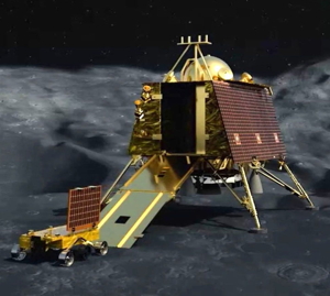 Image of the Chandrayaan 3 spacecraft.