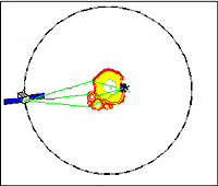 Example image of the Comet Nucleus Sounding Experiment by Radiowave Transmission (CONSERT) instrumentation.