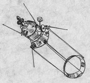 Image of the Cosmos  149 spacecraft.