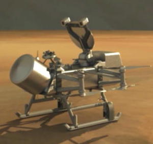 Image of the Dragonfly spacecraft.