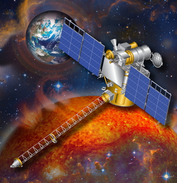 Image of the DSCOVR spacecraft.