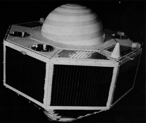 Image of the GEOS 1 spacecraft.