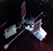 Image of the IMP-F spacecraft.