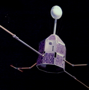 Image of the S-Cubed A spacecraft.