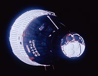 Image of the Gemini  6A spacecraft.