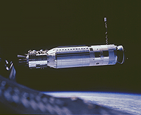 Image of the Gemini  8 Target spacecraft.