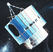 Image of the GOES  3 spacecraft.