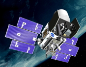 Image of the ICESat spacecraft.