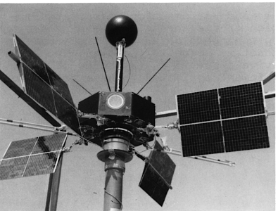 Image of the IMP-A spacecraft.