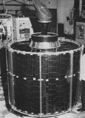 Image of the INTELSAT 3 F-2 spacecraft.
